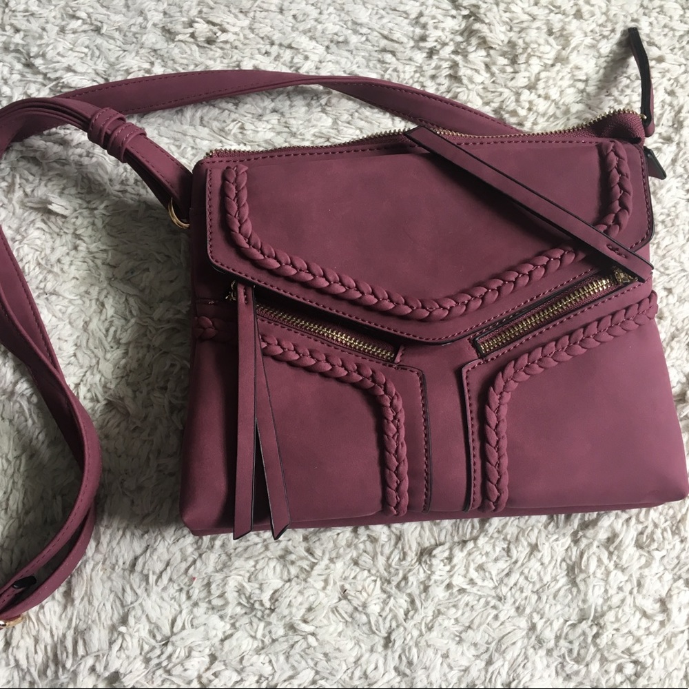Maroon Purse from Charming Charlie’s